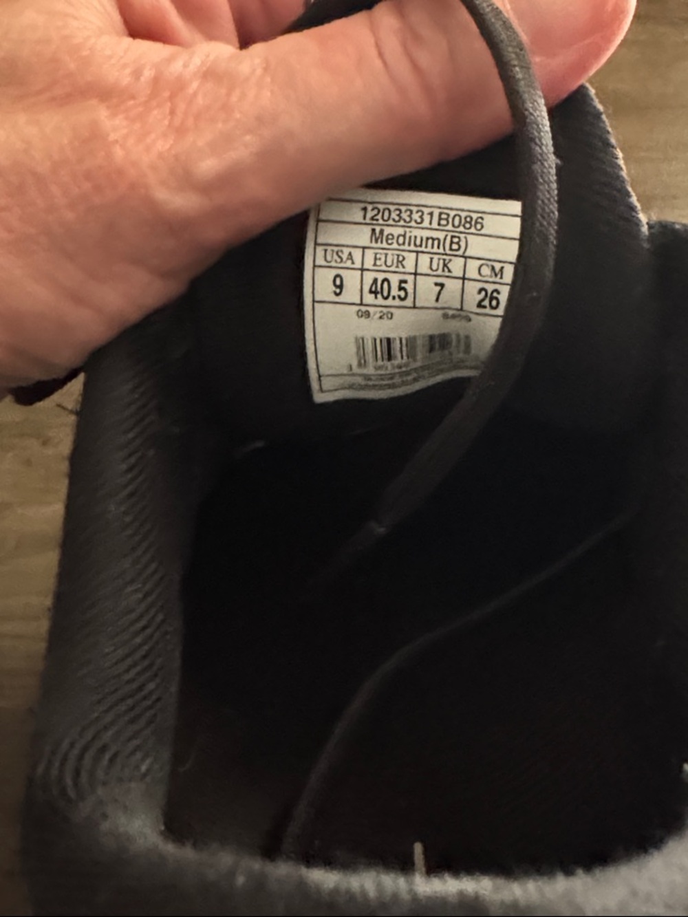 Brooks Black Running Shoes with Teal Accents - Picture 6 of 7